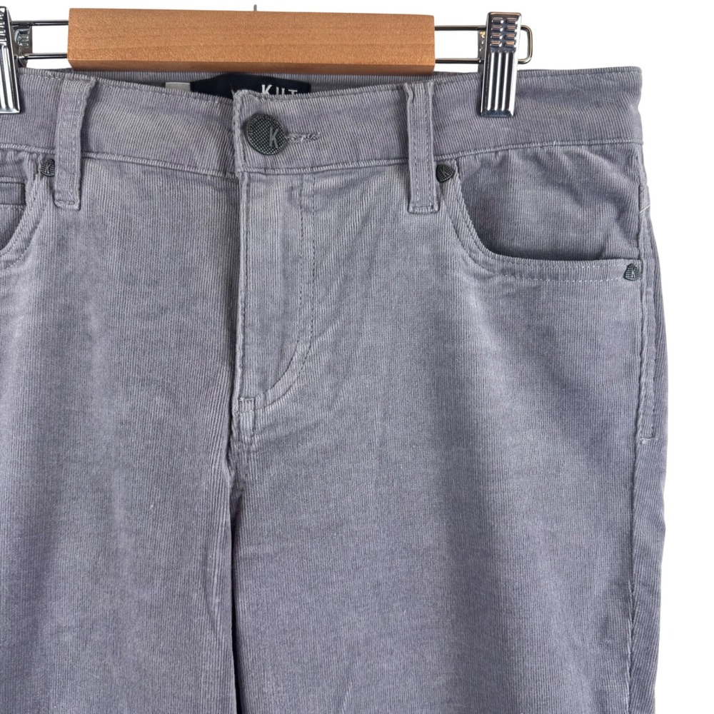 KUT from the Kloth Karen Baby Bootcut Women 6 Grey Corduroy KP005MB1NU Stretch